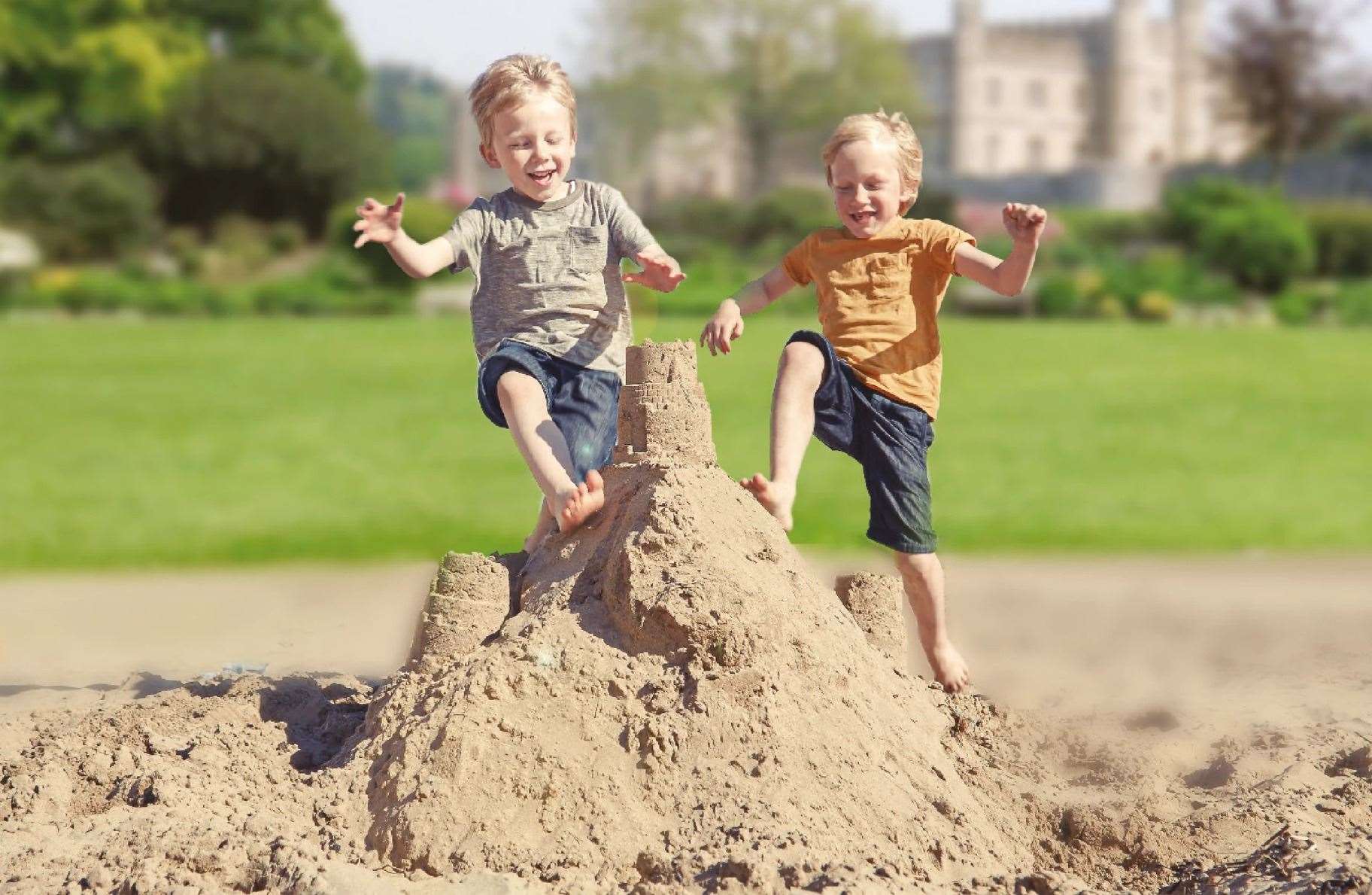 The Beach at Leeds Castle will open for the first time over the early May bank holiday weekend. Picture: Leeds Castle