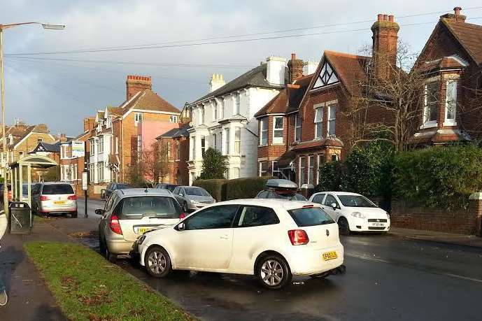 Phyllis Brown was involved in an accident in Whitstable Road, Canterbury.
