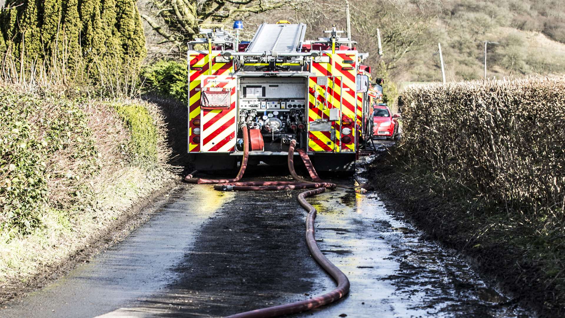 Kent Fire and Rescue Service attended the incident