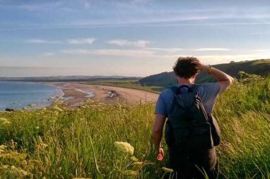 Alex Ellis-Roswell has seen some stunning coastline on his mammoth journey