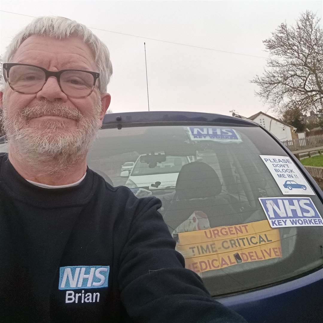 Mr Grove hopes to find an ambulance and drive all the way to Eastern Europe. Picture: Brian Grove