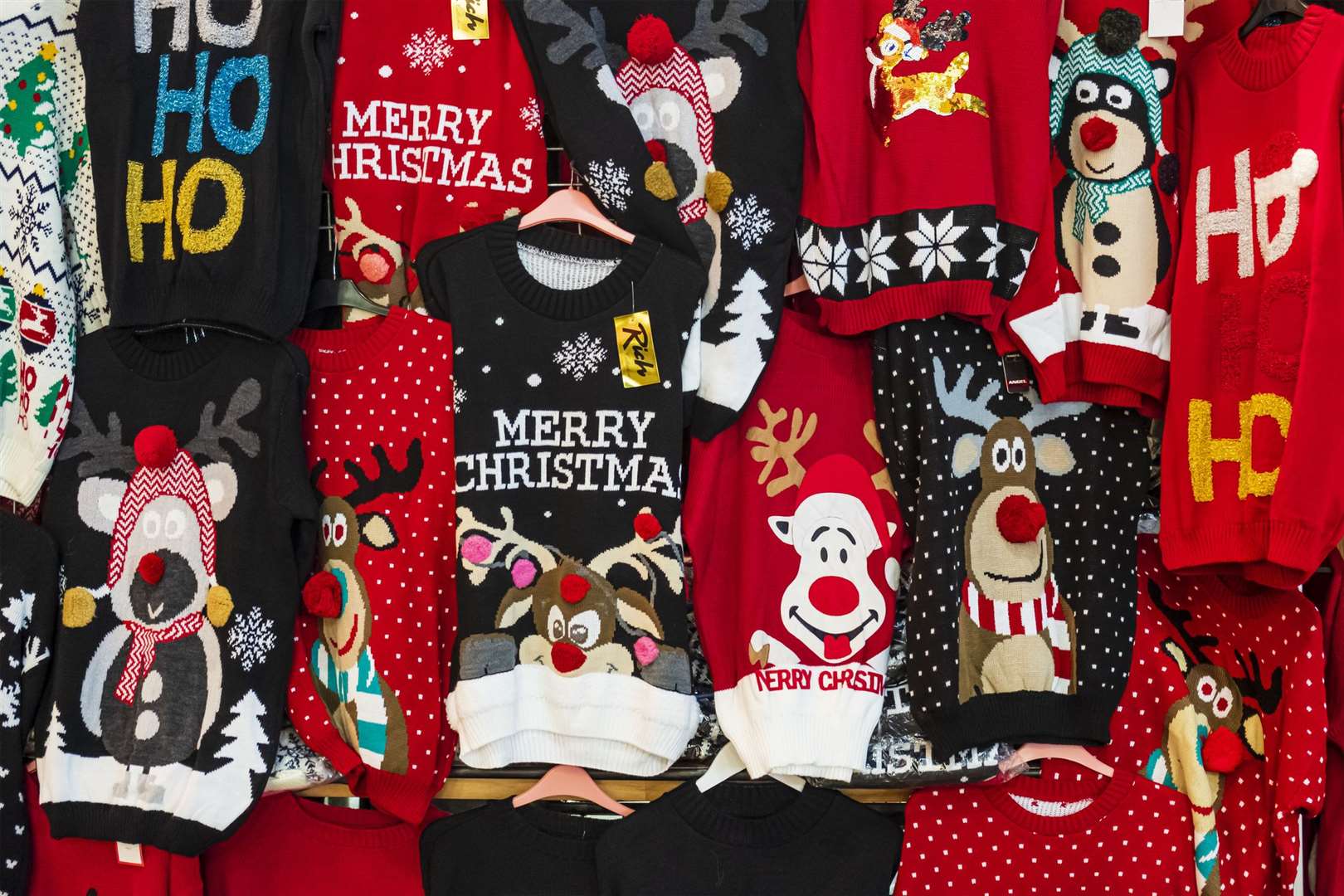 Swap or upcycle old Christmas jumpers for a sustainable alternative