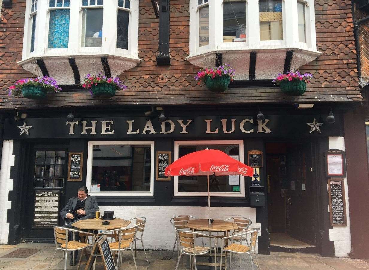 The Lady Luck describes itself as a "rock n’ roll bar in the heart of Canterbury"