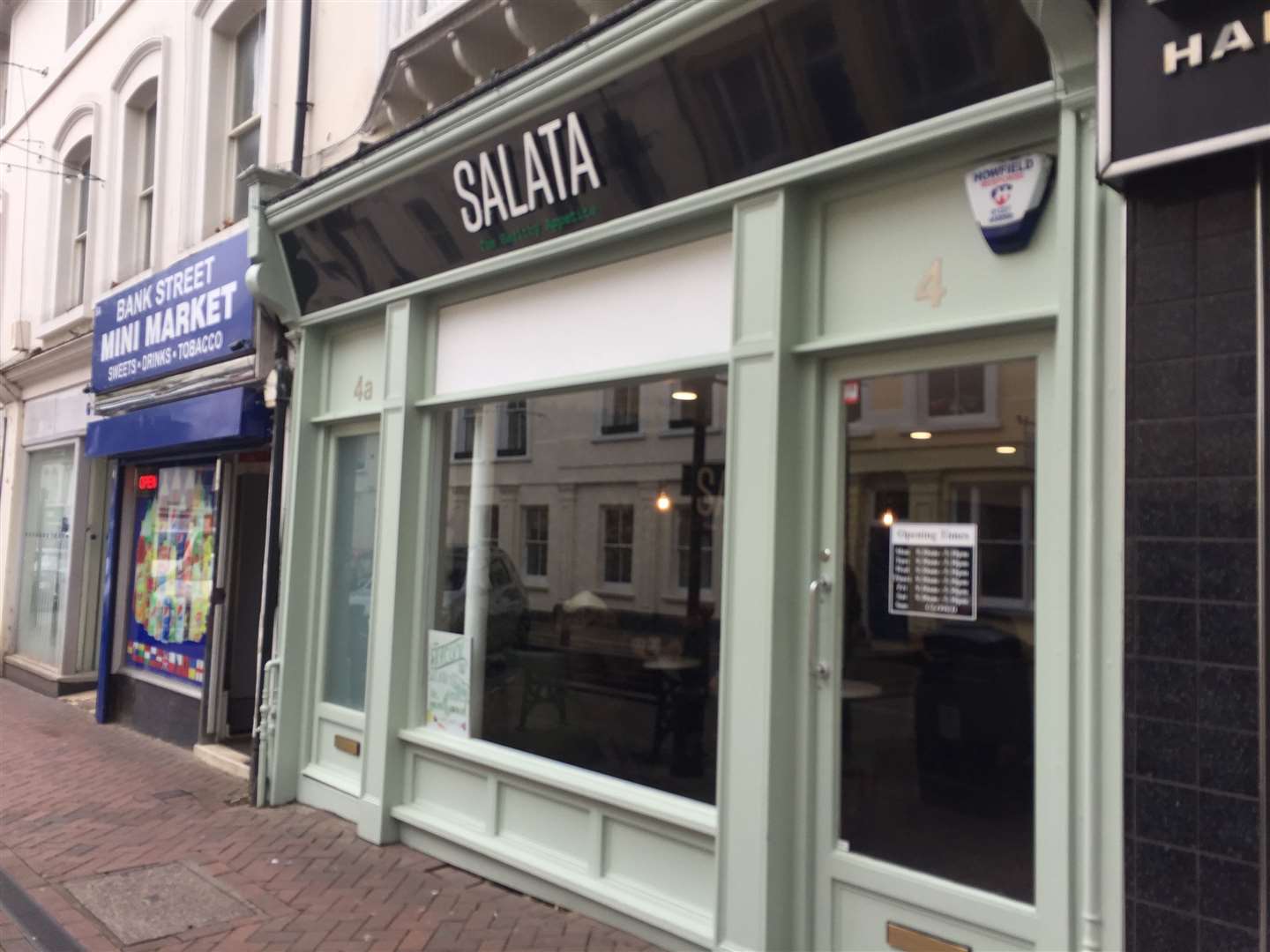 Salata has opened in Ashford's Bank Street today (9588404)