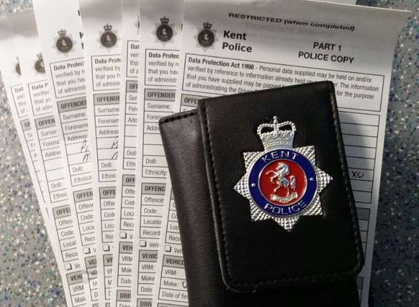 Seven tickets were dished out by the same traffic officer. @kentpoliceroads