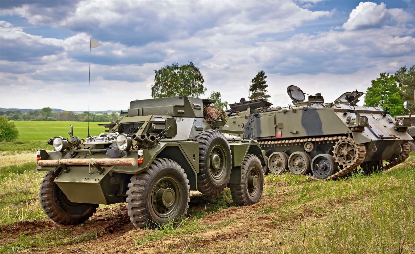 Take a ride in a wartime tank and admire vintage military vehicles. Picture: iStock