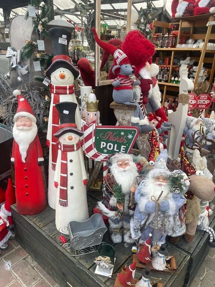 Christmas is arriving at Stones Garden Centre, Sheerness