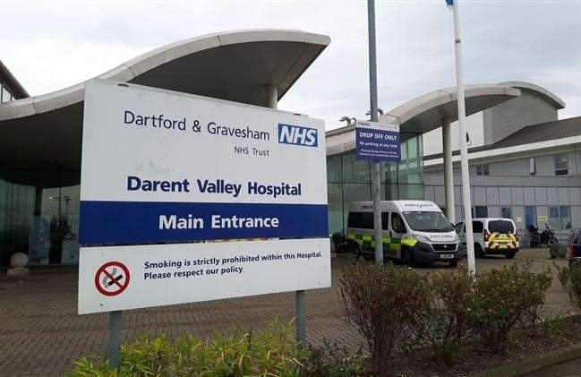 Darent Valley Hospital in Dartford