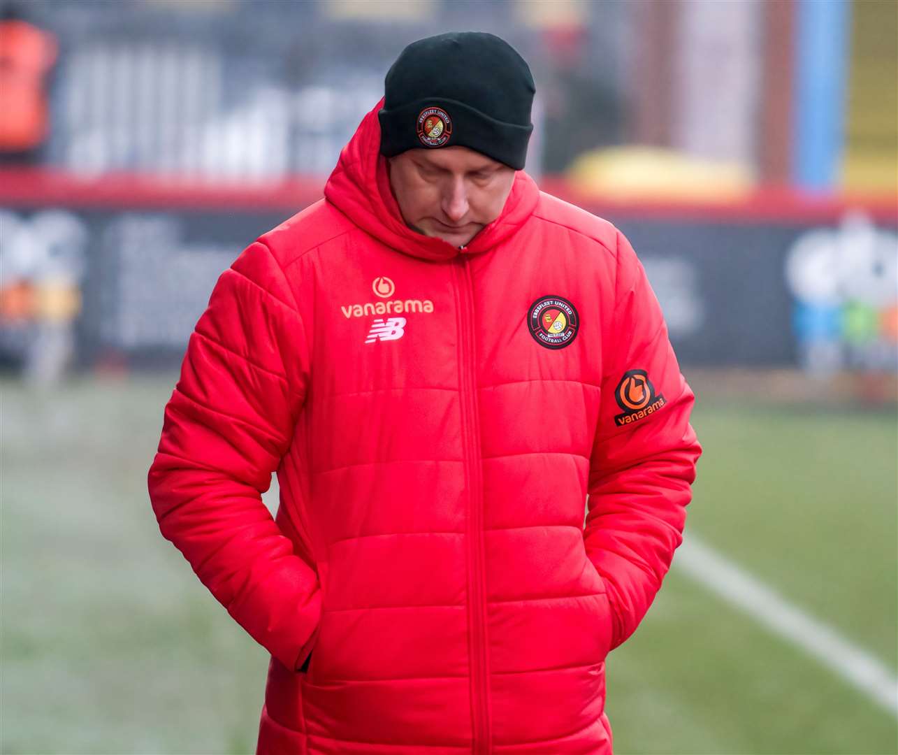 Dennis Kutrieb wants his players to dig deep - starting at home to Barnet this weekend. Picture: Ed Miller/EUFC