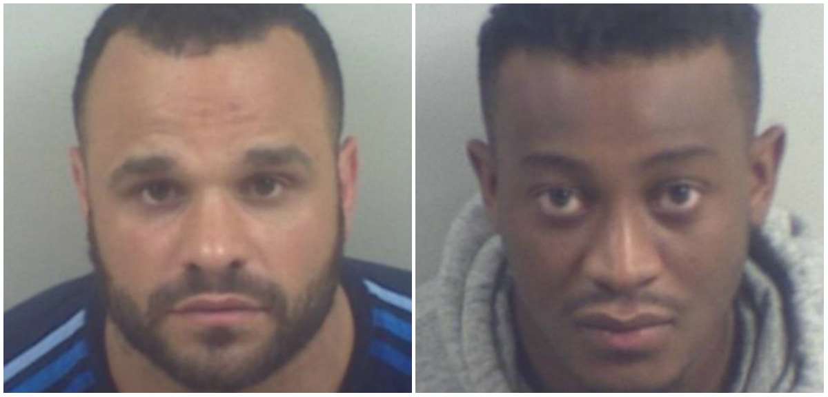 Leon Bunn and Christian Dogbo. Pictures: Kent Police