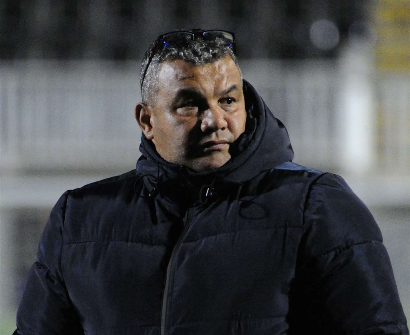 Maidstone United manager Hakan Hayrettin Picture: Steve Terrell