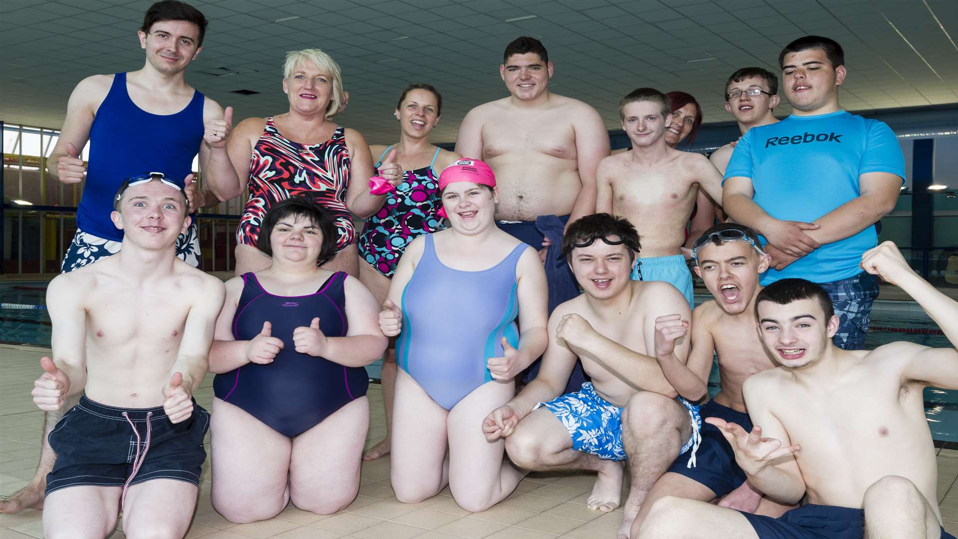 Pupils from Meadowfield School swam the equivalent of crossing the English Channel and back