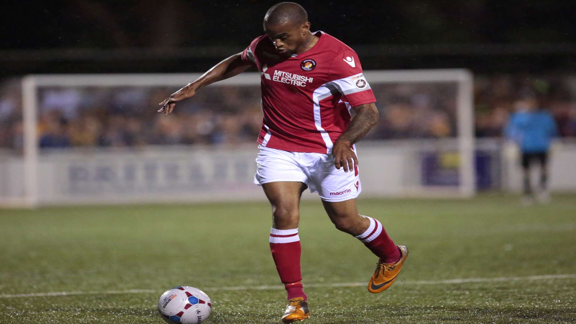 Danny Haynes has been restricted to substitute appearances for Ebbsfleet so far Picture: Martin Apps