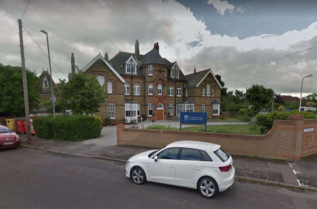 St Michael's care home in Westgate-on-Sea. Picture: Google Street View