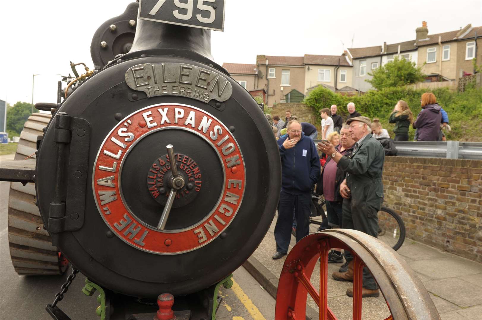 Guests enjoy a previous steam rally in Dartford