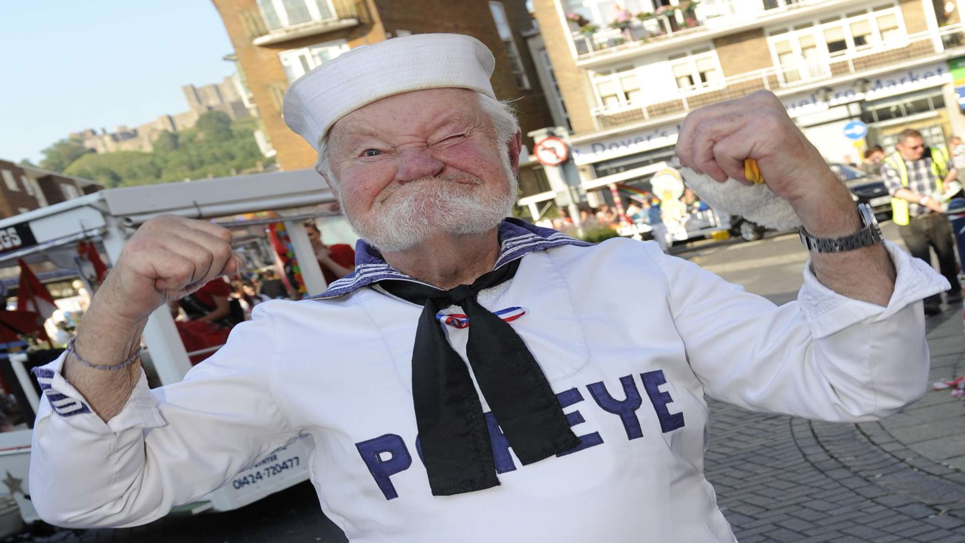 Ron Everett, the ever-popular Popeye died on Tuesday
