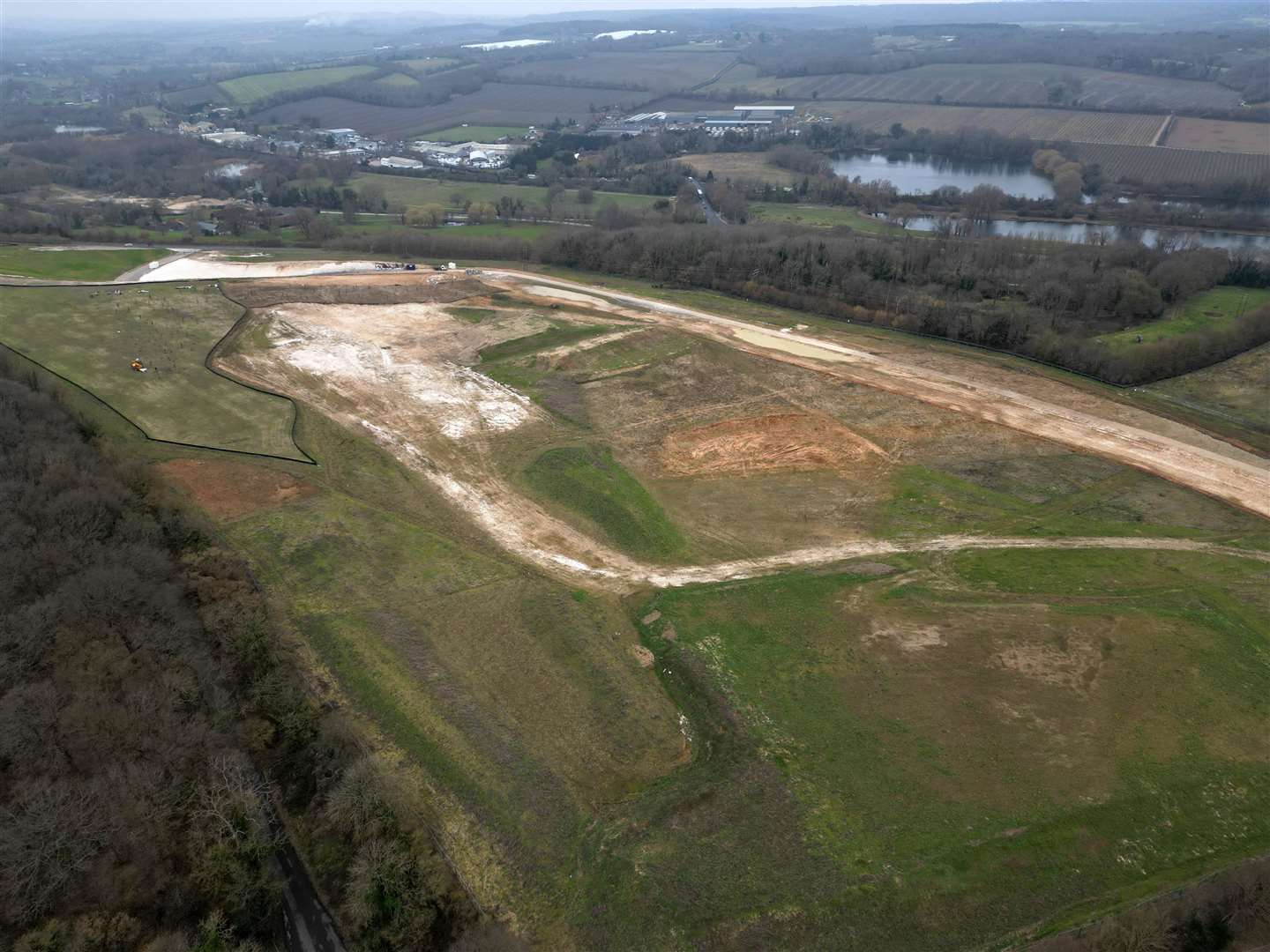 The Cockering Farm site in Thanington where the new homes will be built. Picture: Barry Goodwin