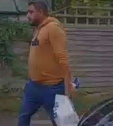 Police would like to speak to this man. Picture: Kent Police