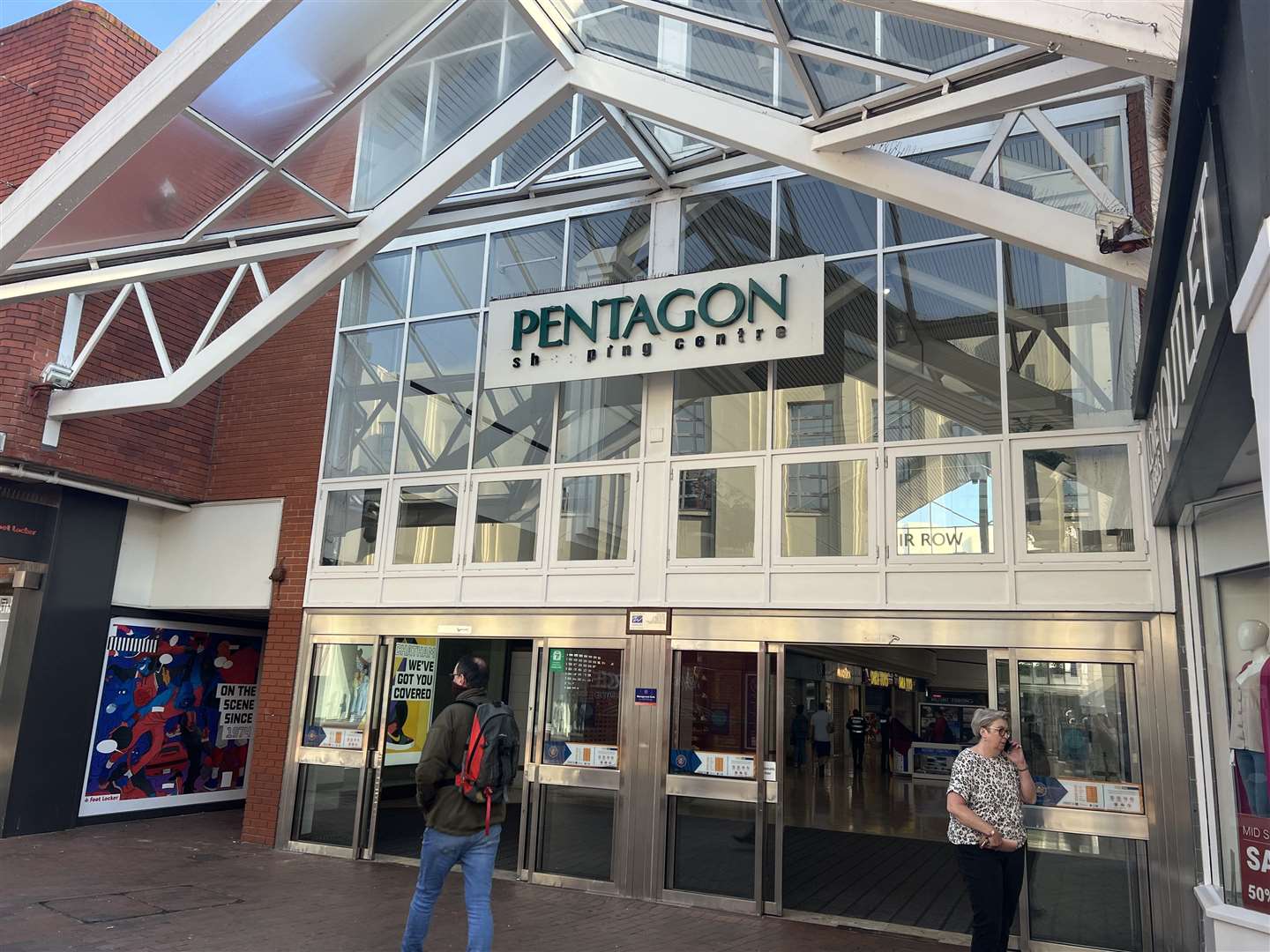 Claire's at The Pentagon shopping centre in Chatham has closed