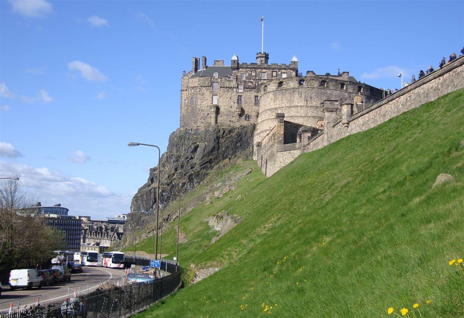 Edinburgh Castle is now home to the Stone of Destiny after it was handed back to the Scots in 1996