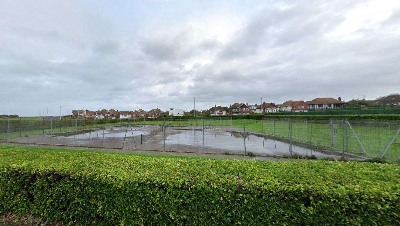 The St Mildred's Road courts in Westgate-on-Sea. Picture: Google