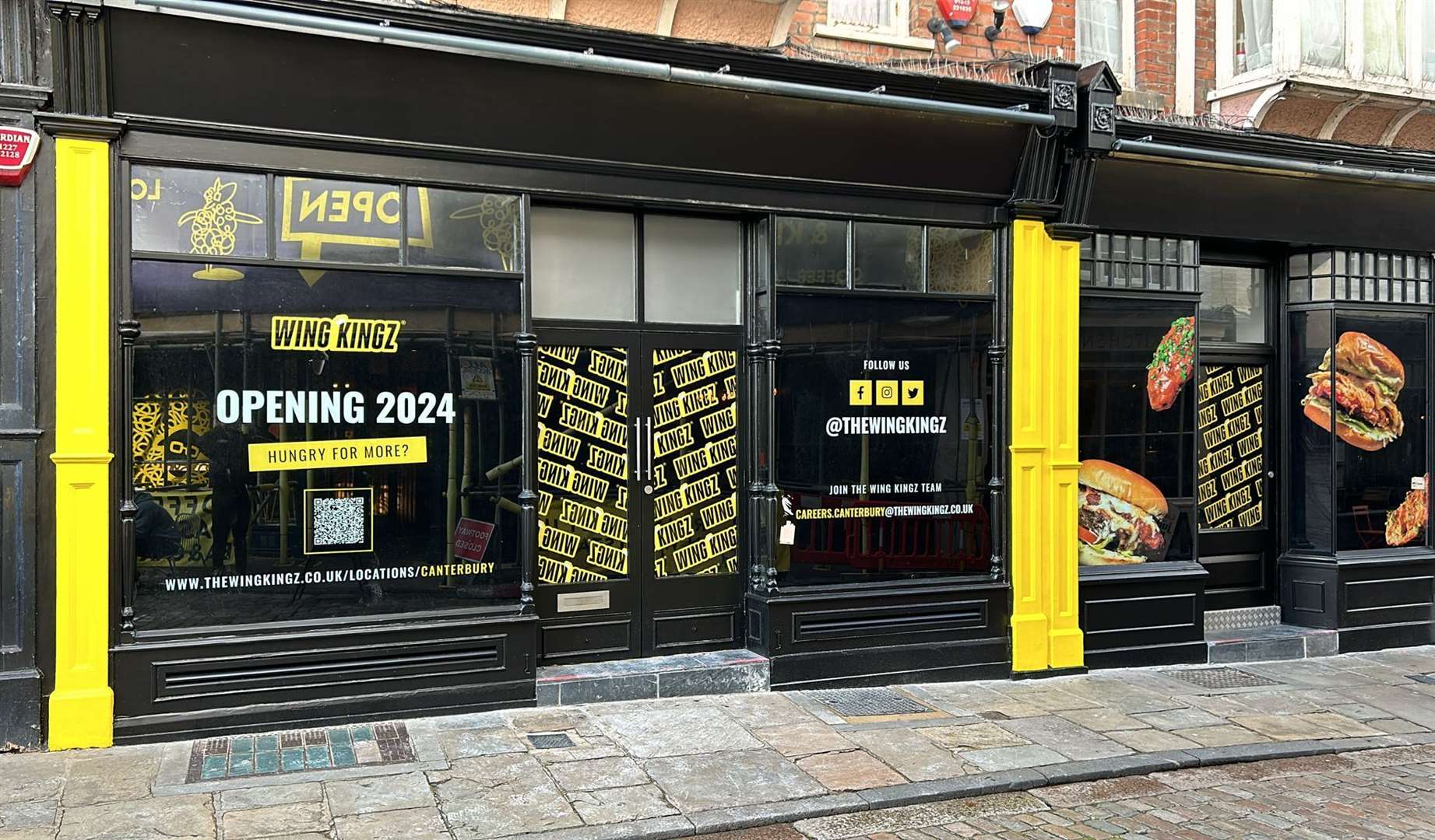 Wing Kingz has confirmed it plans to open in Canterbury on Friday. Picture: Aaron Murrell