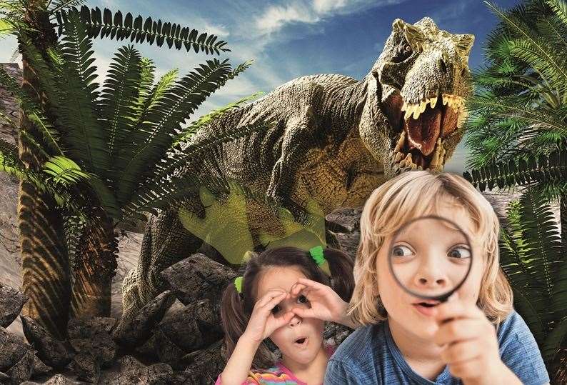 Dino explorers at Hempstead Valley this summer