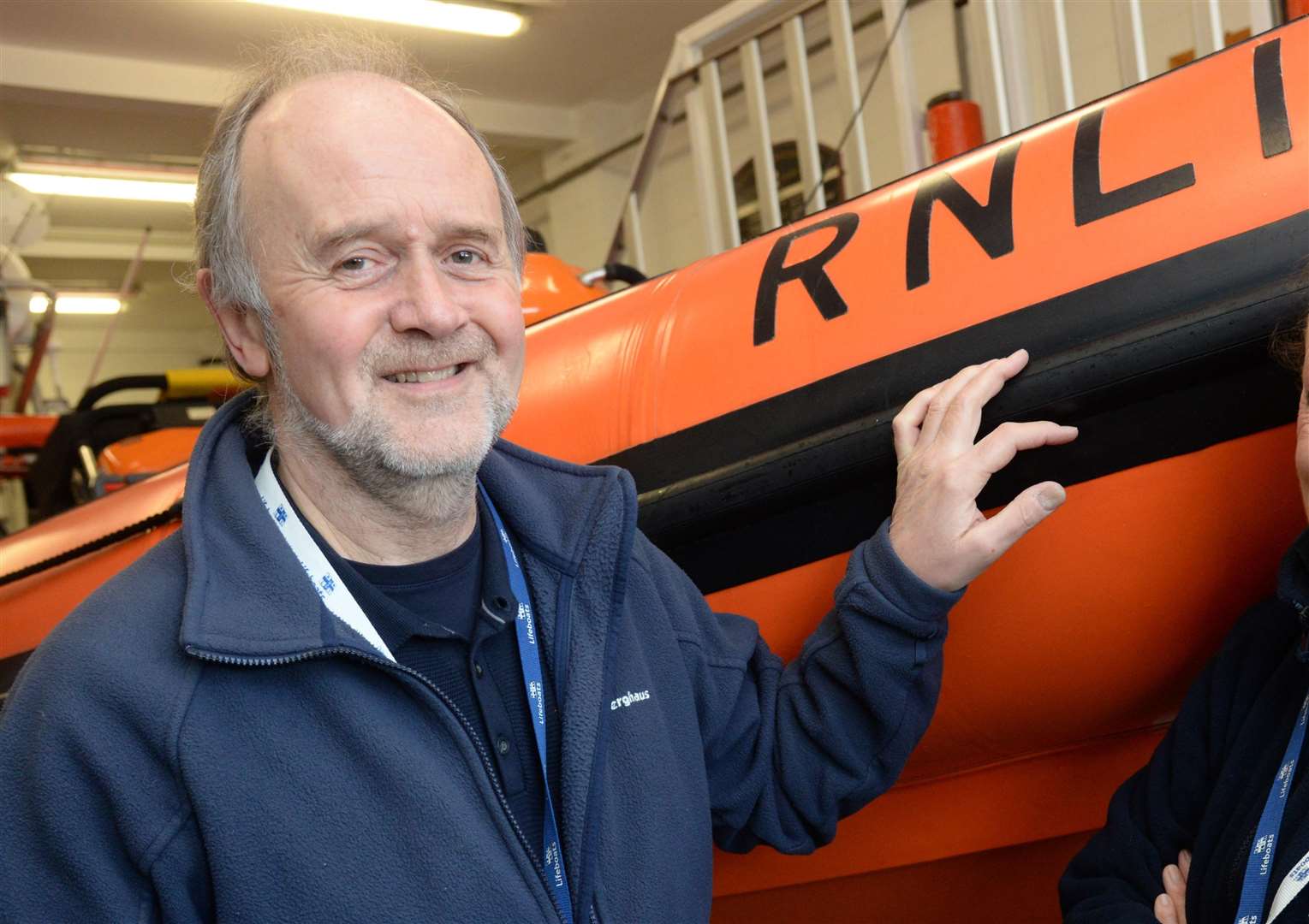Whitstable Lifeboat Visits Officers David Hayward is to receive a BEM (Picture: RNLI Whitstable)