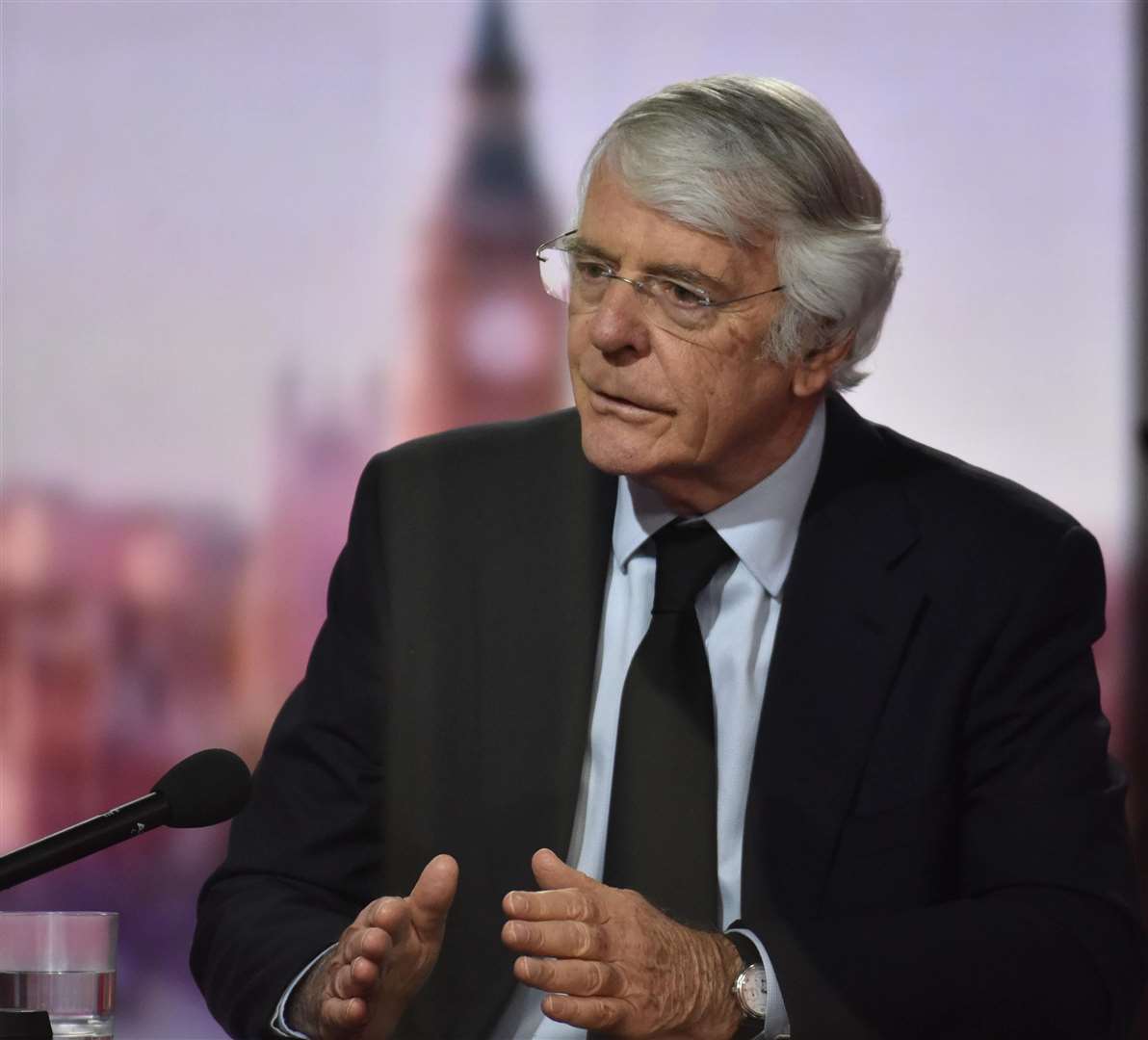 Former prime minister Sir John Major proposed a general tax increase instead (Jeff Overs/BBC/PA)