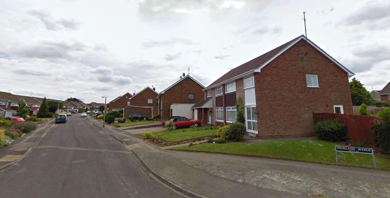 Shurland Avenue in Sittingbourne has been targeted by burglars. Picture: Google
