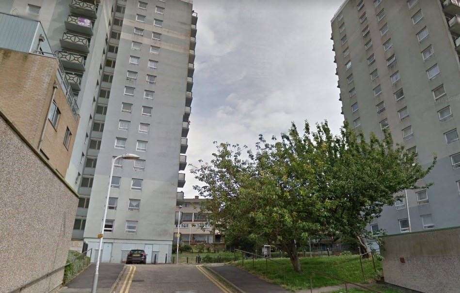 The raid was carried out in Newcaste Hill, Ramsgate. Picture: Google Street View