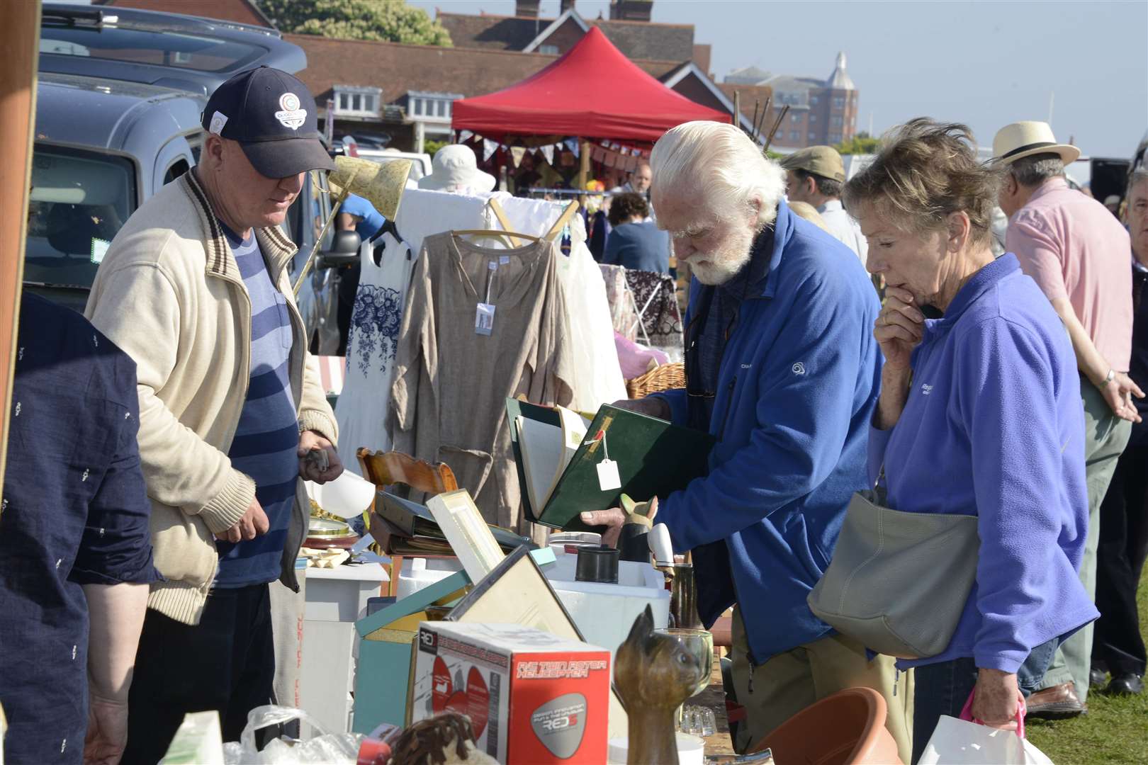 Thousands had a browse around stalls at Walmer Brocante