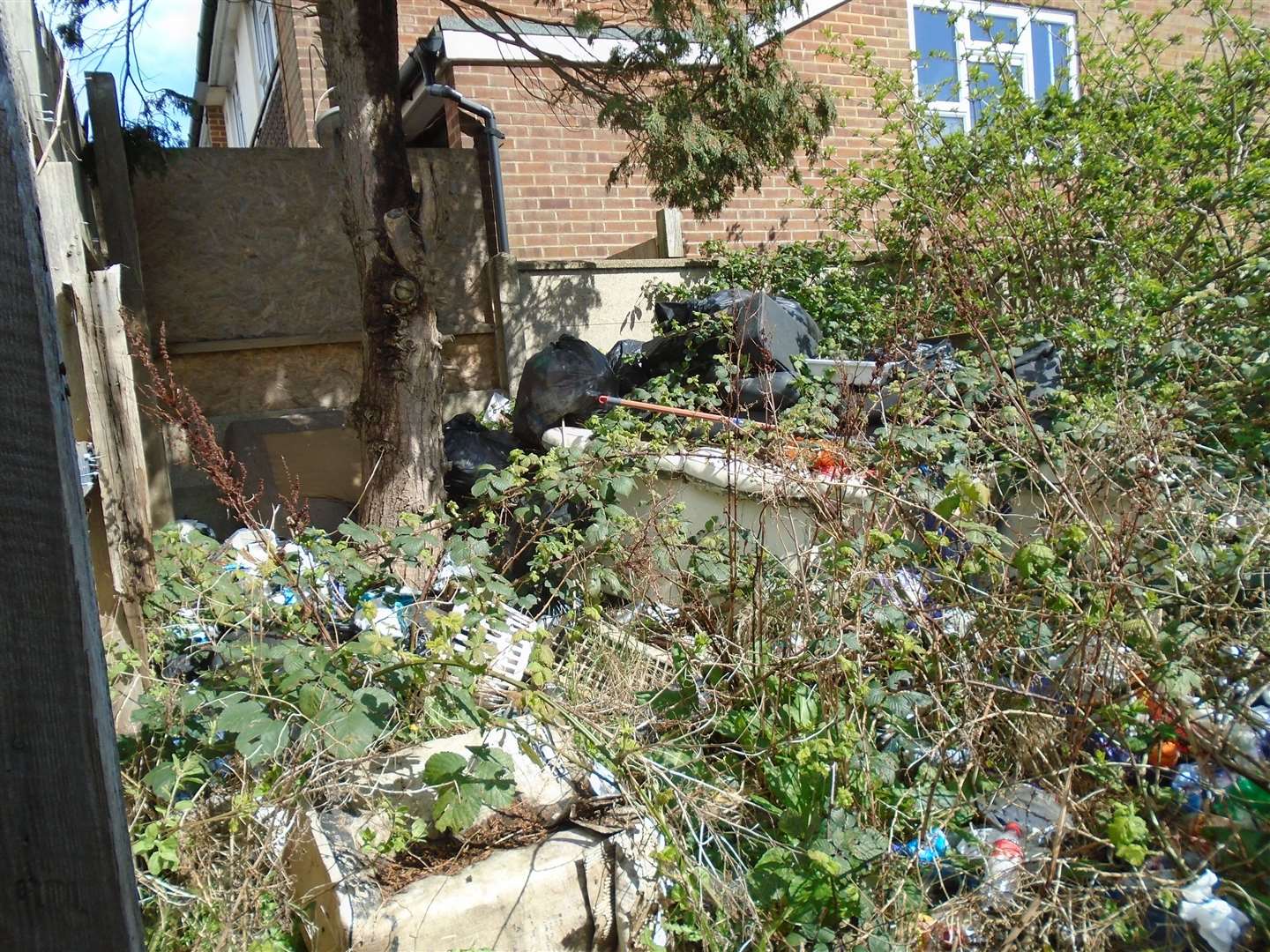 The waste at Two Bells Inn, Folkestone. Picture: Folkestone & Hythe District Council