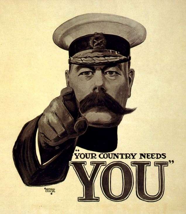 Your Country Needs You Picture: Wikimedia Comms