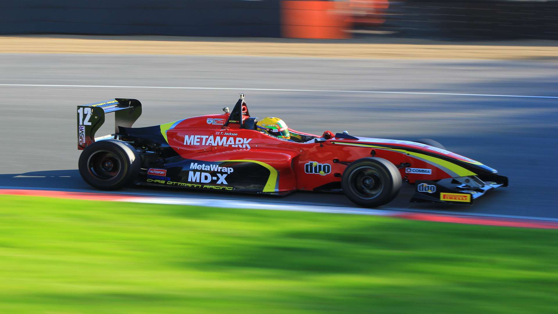 Tom Jackson competed in the F4 championship for two seasons. Picture: Joe Wright