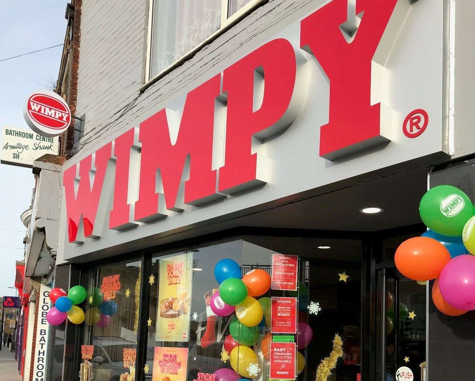 Wimpy in Strood has undergone a makeover