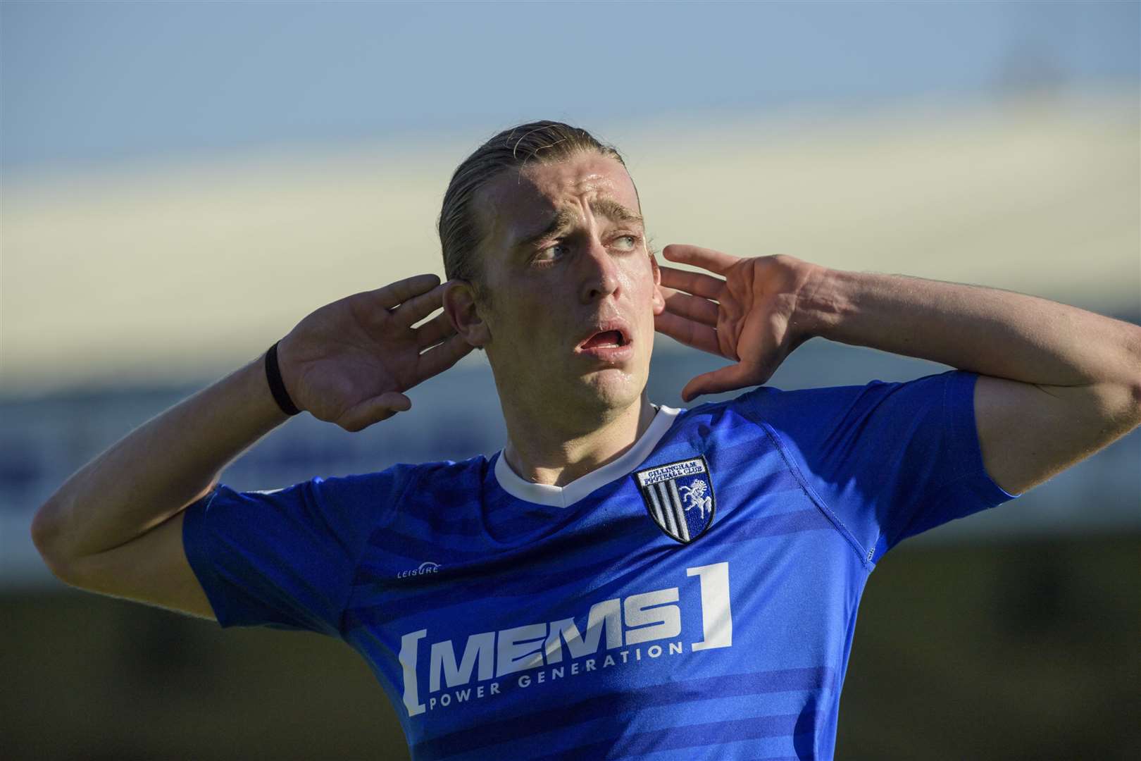 Tom Eaves has been ruled out of a return to Priestfield because of injury Picture: Andy Jones