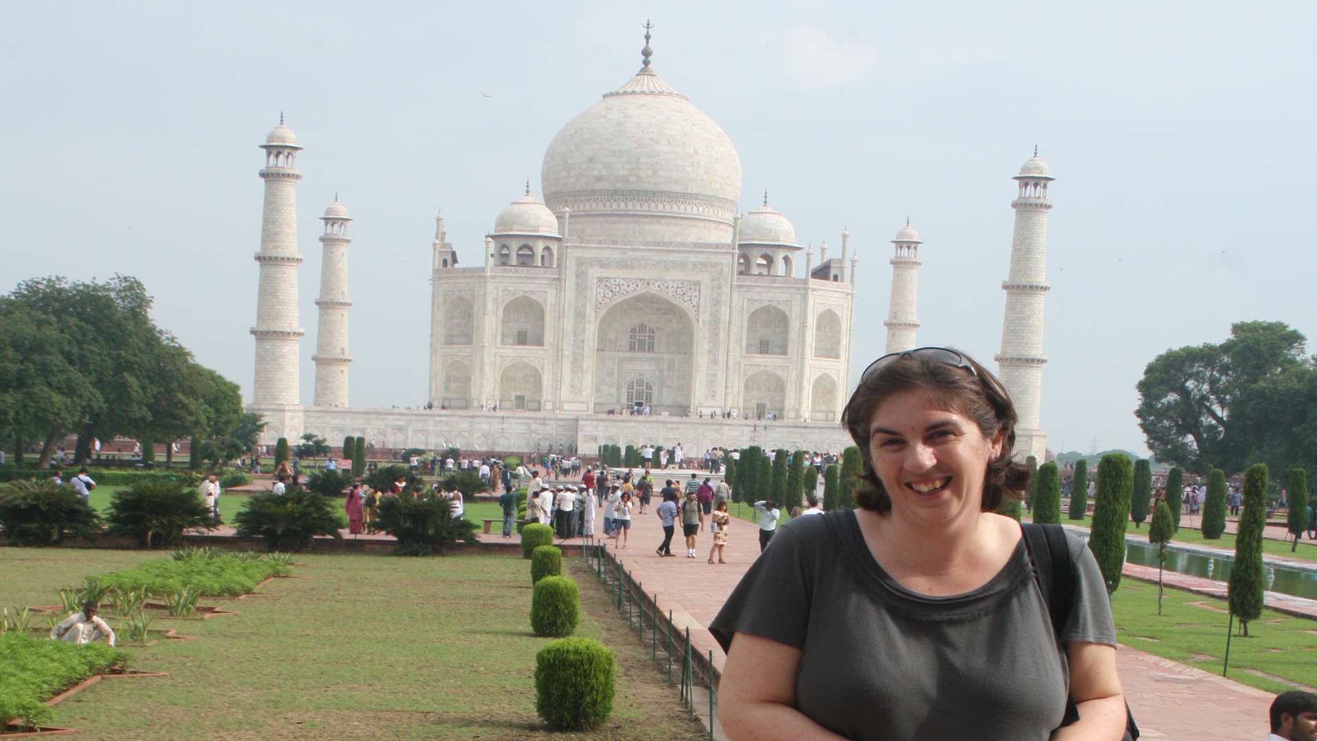 Claire Boxall visited the Taj Mahal on her year abroad