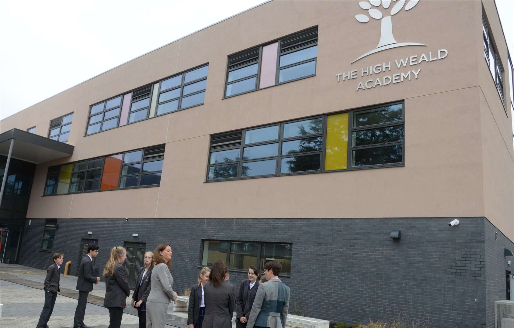 The High Weald Academy Cranbrook opened a new building in 2019 Picture: Chris Davey