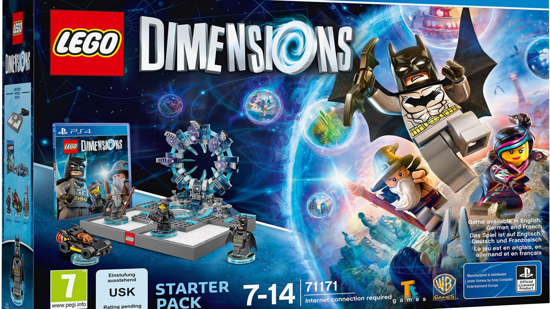 FOR THEM: One of this year’s must-have gifts for the under 14s. Help Batman, Gandalf and Wyldstyle help save the world with the Lego Starter Pack. Compatible with the PS4. £99.99 from Argos