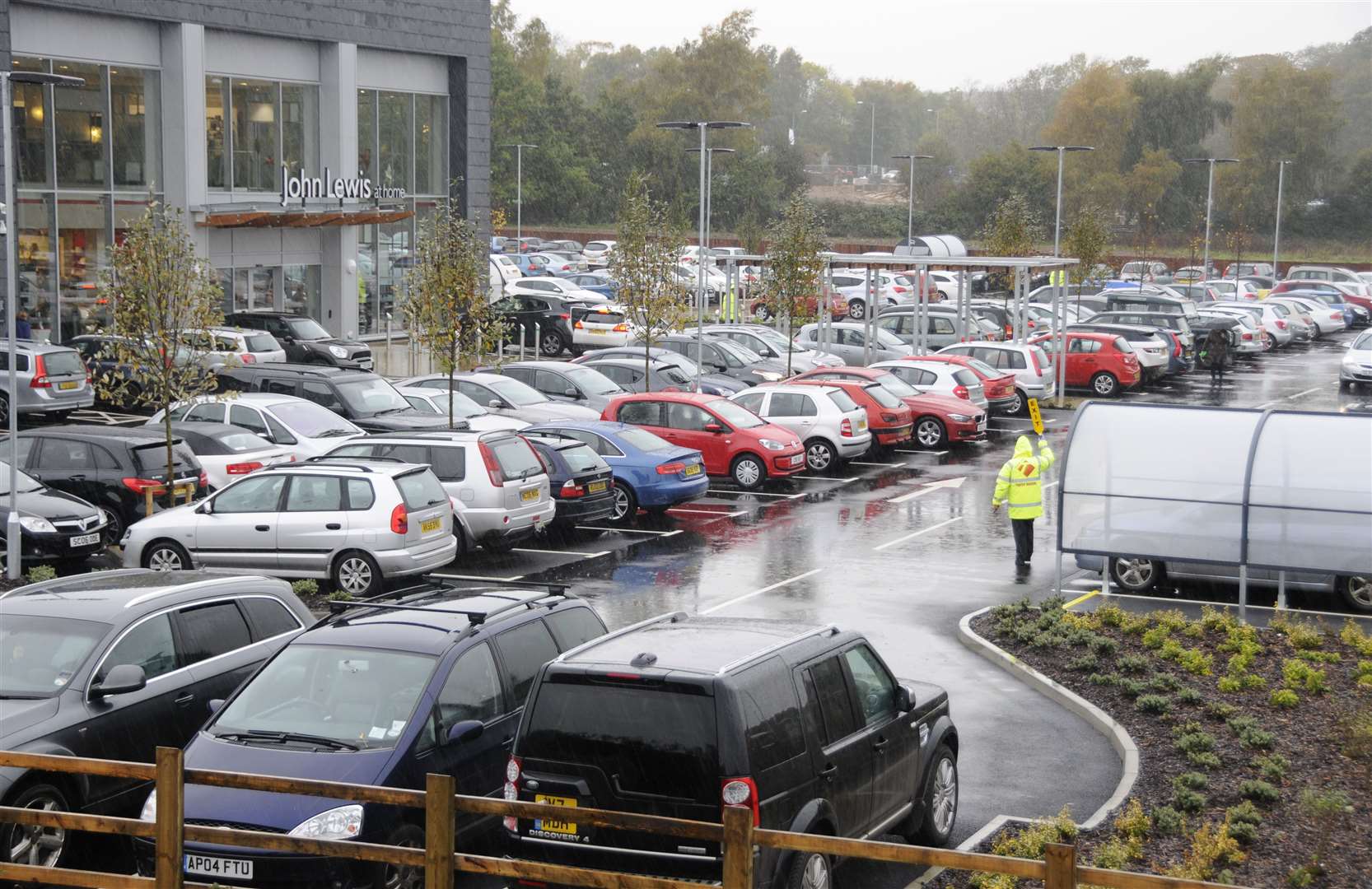 Part of the car park will be lost for the garden centre, but it will still feature 183 spaces