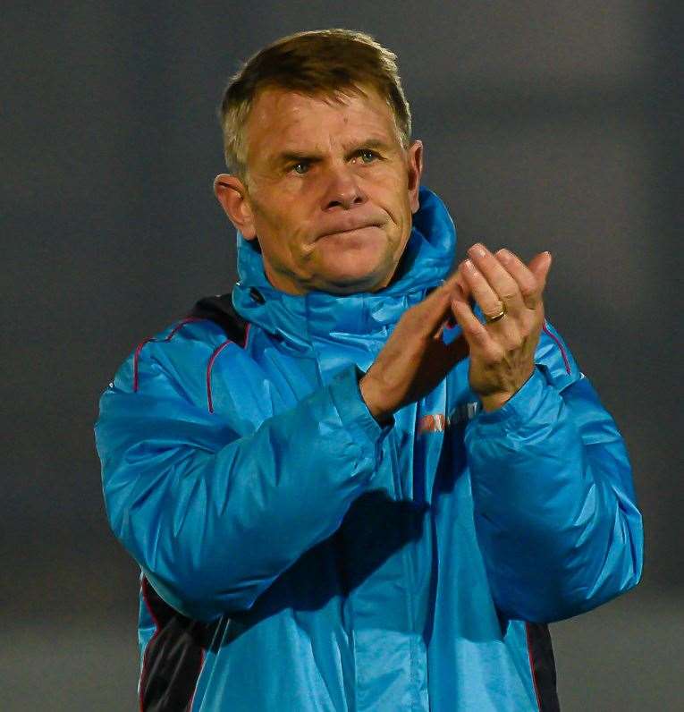 Dover Athletic Andy Hessenthaler Picture: Alan Langley.