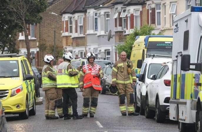 Emergency services were called to Church Street in Erith. Credit: UKNIP