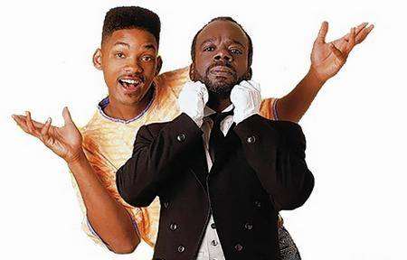 Will Smith and Joseph Marcell in The Fresh Prince of Bel Air