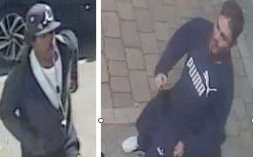 CCTV has been released by police following an assault in Skylark Avenue, Greenhithe. Picture: Kent Police