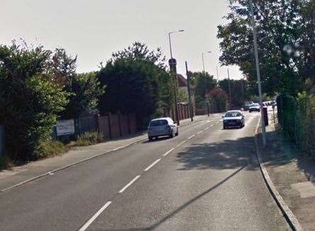 Heath Lane in Dartford, near where the crash happened. Picture: Google Street View