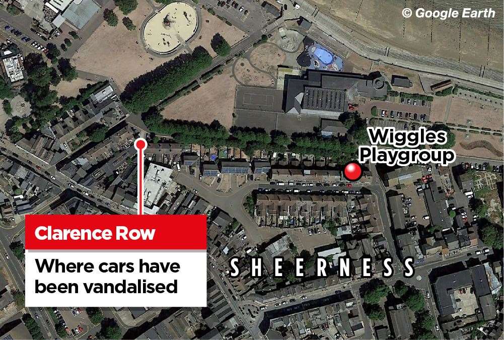 Where Wiggles Playgroup staff park their cars. Picture: Google Maps