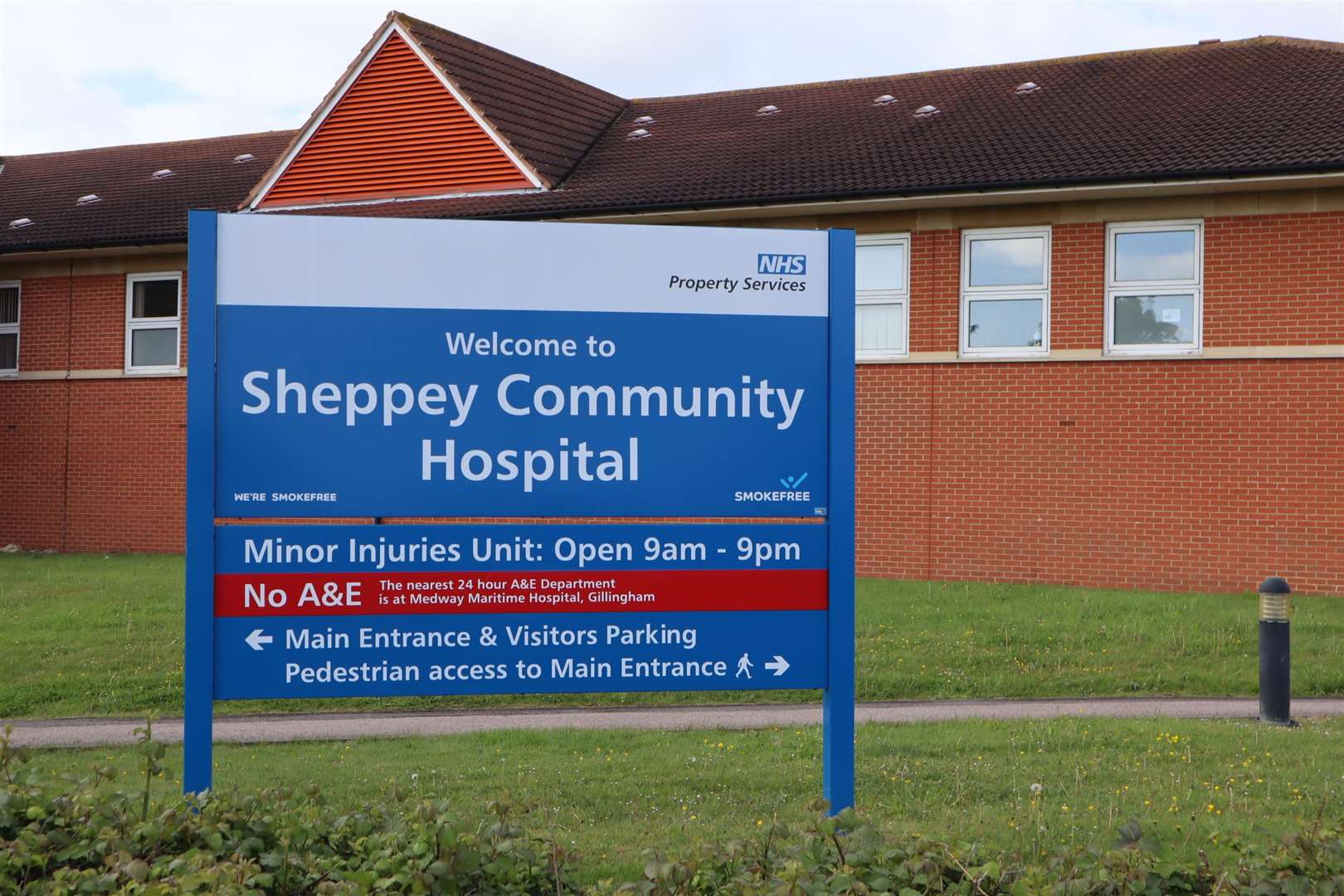 It happened at Sheppey Community Hospital, Plover Road, Minster. Picture: John Nurden