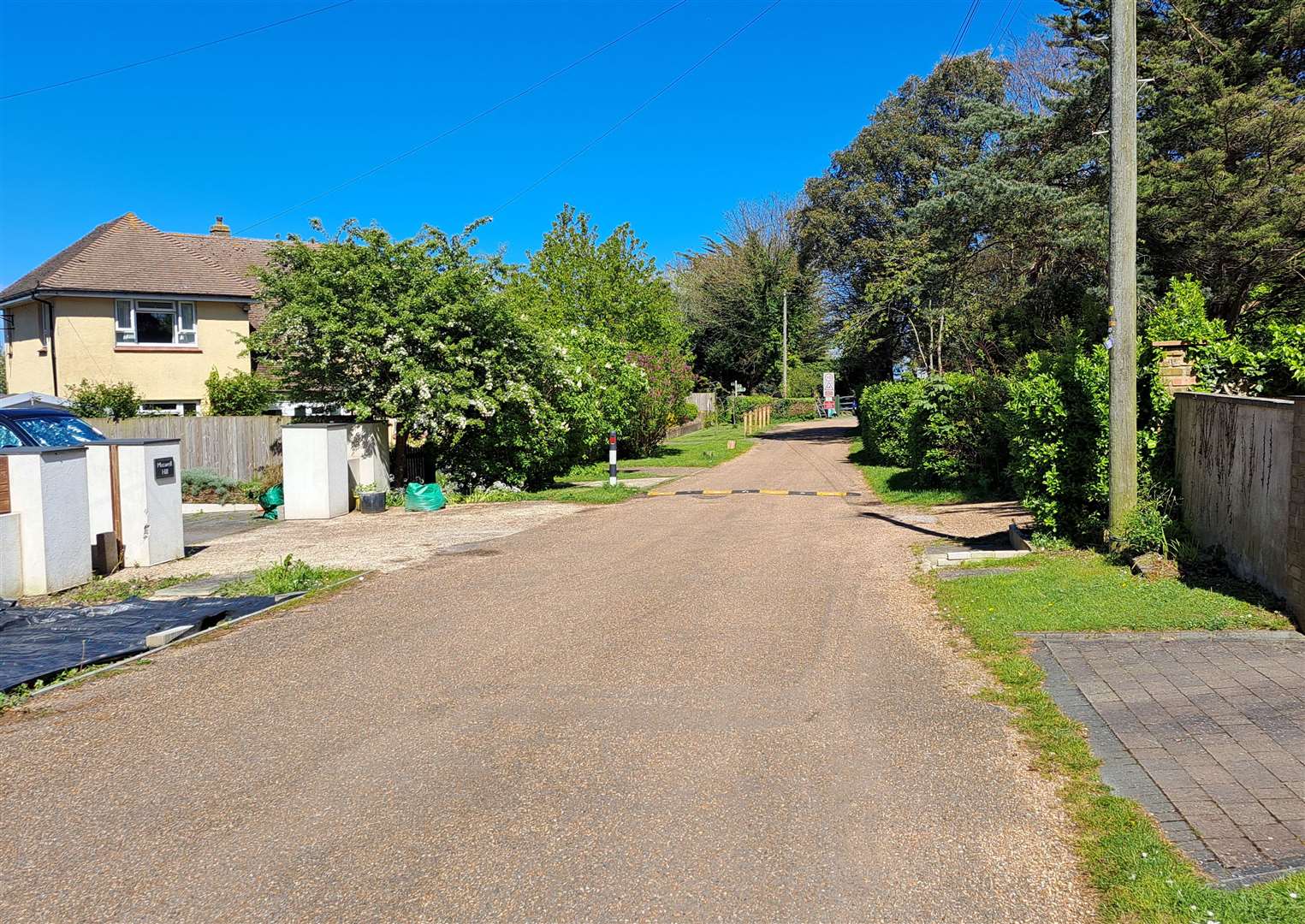 General view of The Avenue, Kingsdown, where the children's home is planned