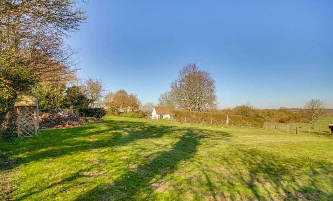 The house is surrounded by countryside. Picture: Graham John agents